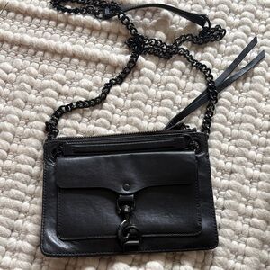 Elegant Black Chain Strap Women's Bag